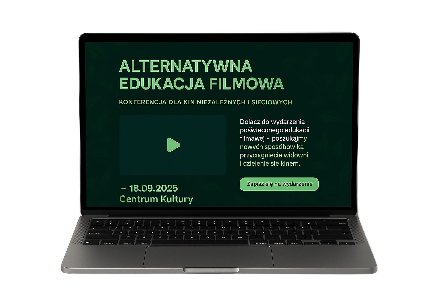 Strona Landing Page